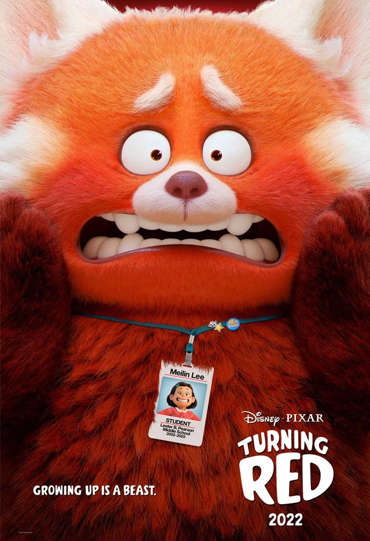 Turning Red movie poster